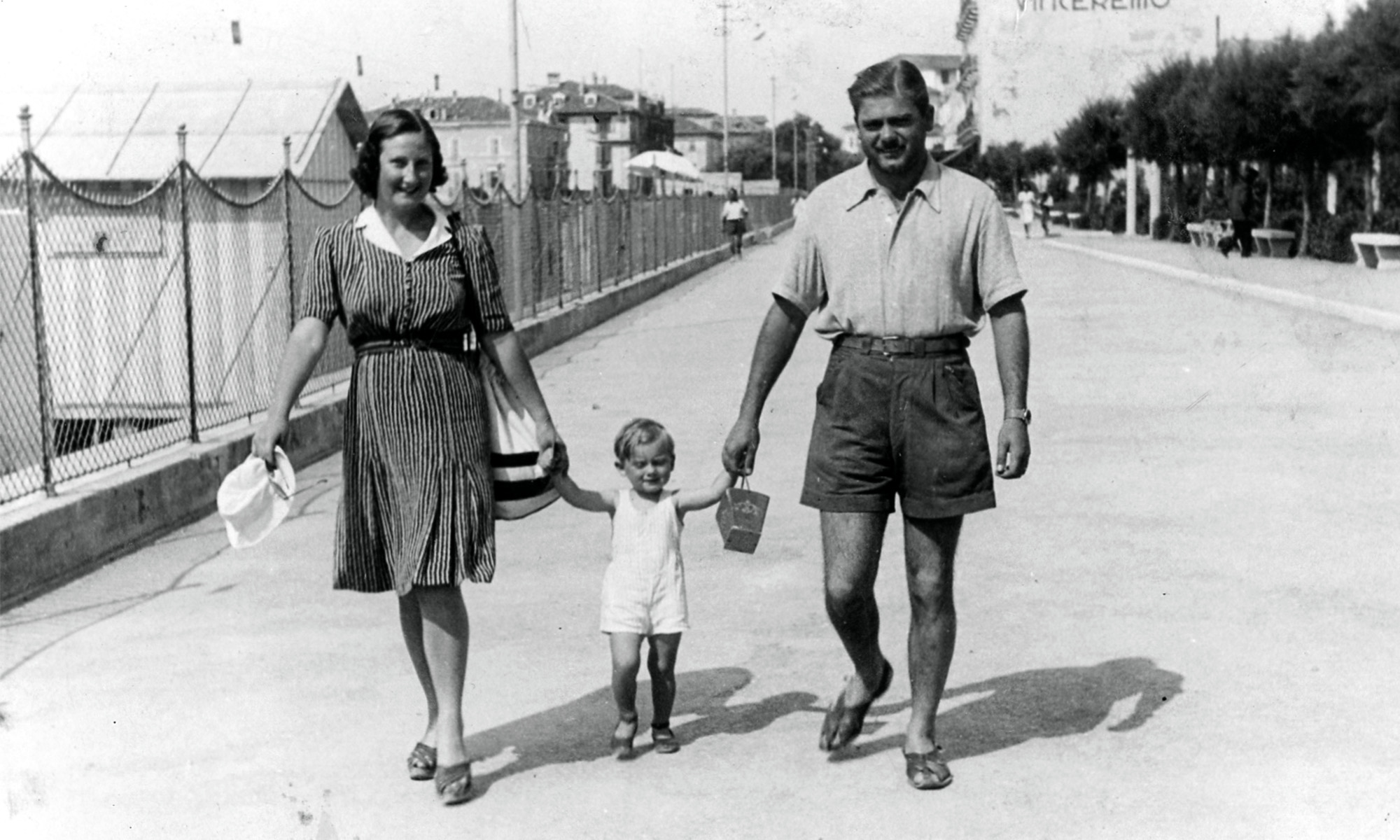 Photo Ottavia con i genitori, Uccia e Pio